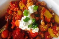 Spicy Buffalo Chicken Chili