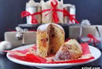 Festive Cranberry Ginger Mini Panettone