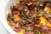 Ultimate Instant Pot Loaded Cauliflower Mash