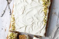 Tropical Vegan Carrot & Pistachio Cake