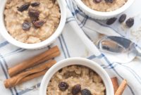Creamy Healthy Instant Pot Brown Rice Pudding