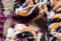 Zesty Vegan Lemon Blueberry Swirls