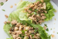 Fresh and Healthy Chicken Lettuce Wraps