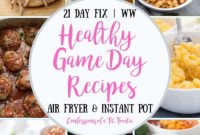 Healthy Game Day Recipes for Instant Pot and Air Fryer
