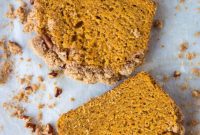 Vegan Sweet Potato Bread With Pecan Streusel