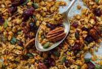 Cozy Vegan Pumpkin Spice Granola