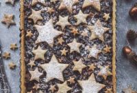 Starry Vegan Mince Pie Tart