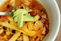 Effortless Crock Pot Chicken Tortilla Soup