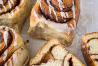 Gooey Vegan Banana Bread Cinnamon Buns