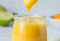 Luscious Vegan Mango Curd