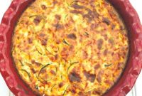 Savory Zucchini Custard