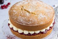 Plant-Based Victoria Sponge Delight