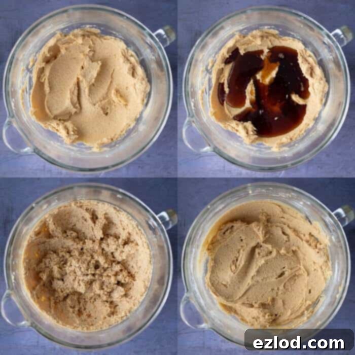 step 1 - making the dough.