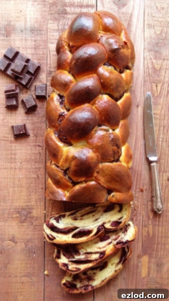 cherry chocolate challah