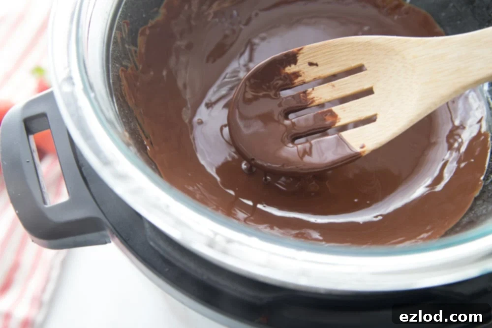Instant Pot Chocolate Covered Strawberries | Instant Pot Double Boiler Hack