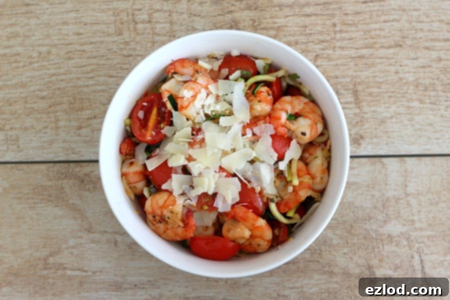 Veggies and Shrimp Bowl