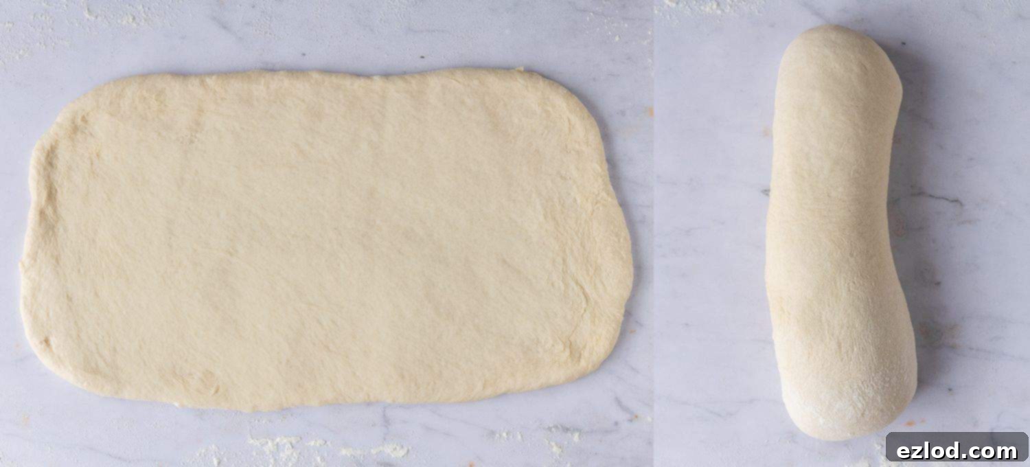 step 3 - shaping the dough