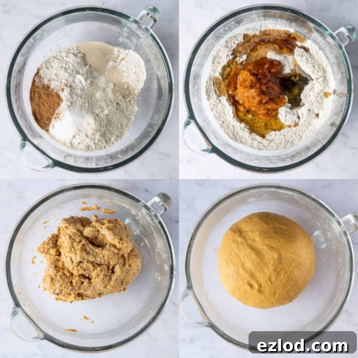 step 1 - making the dough