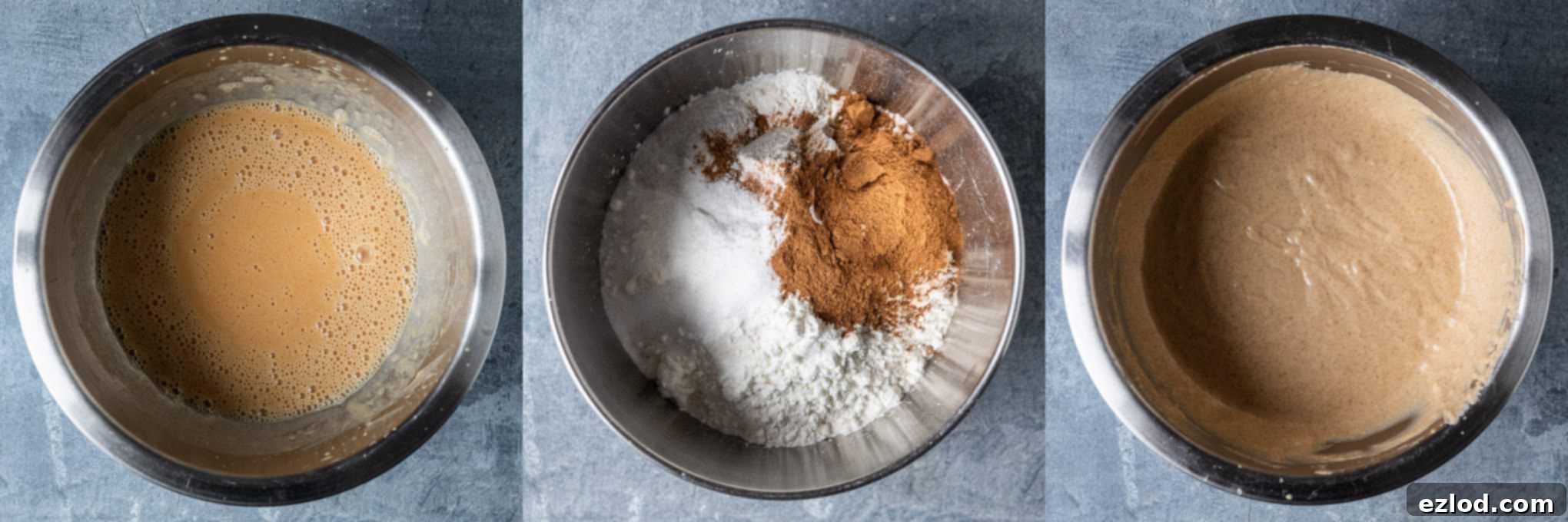 step 1 - making the batter.