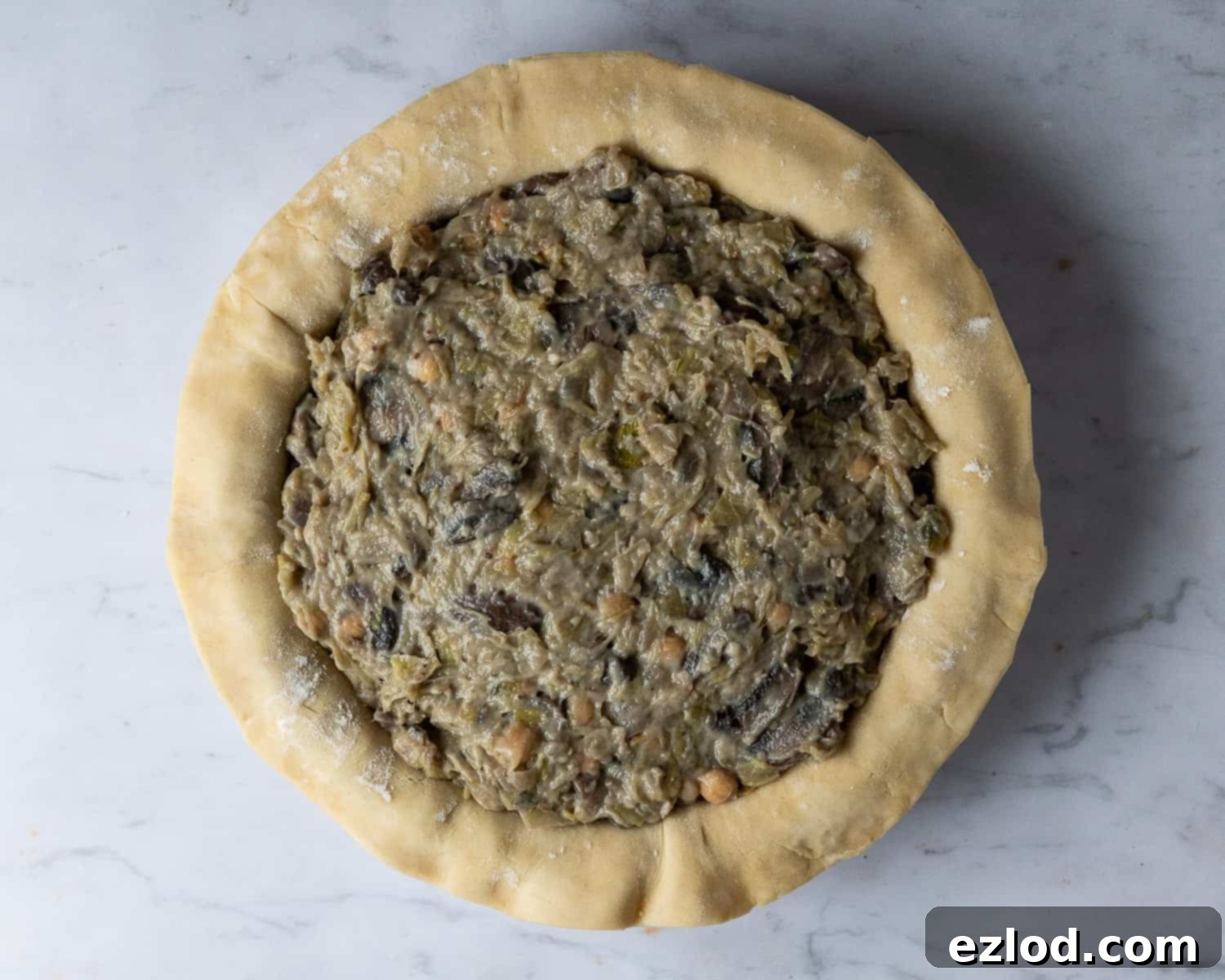 Step 3 - adding the filling.