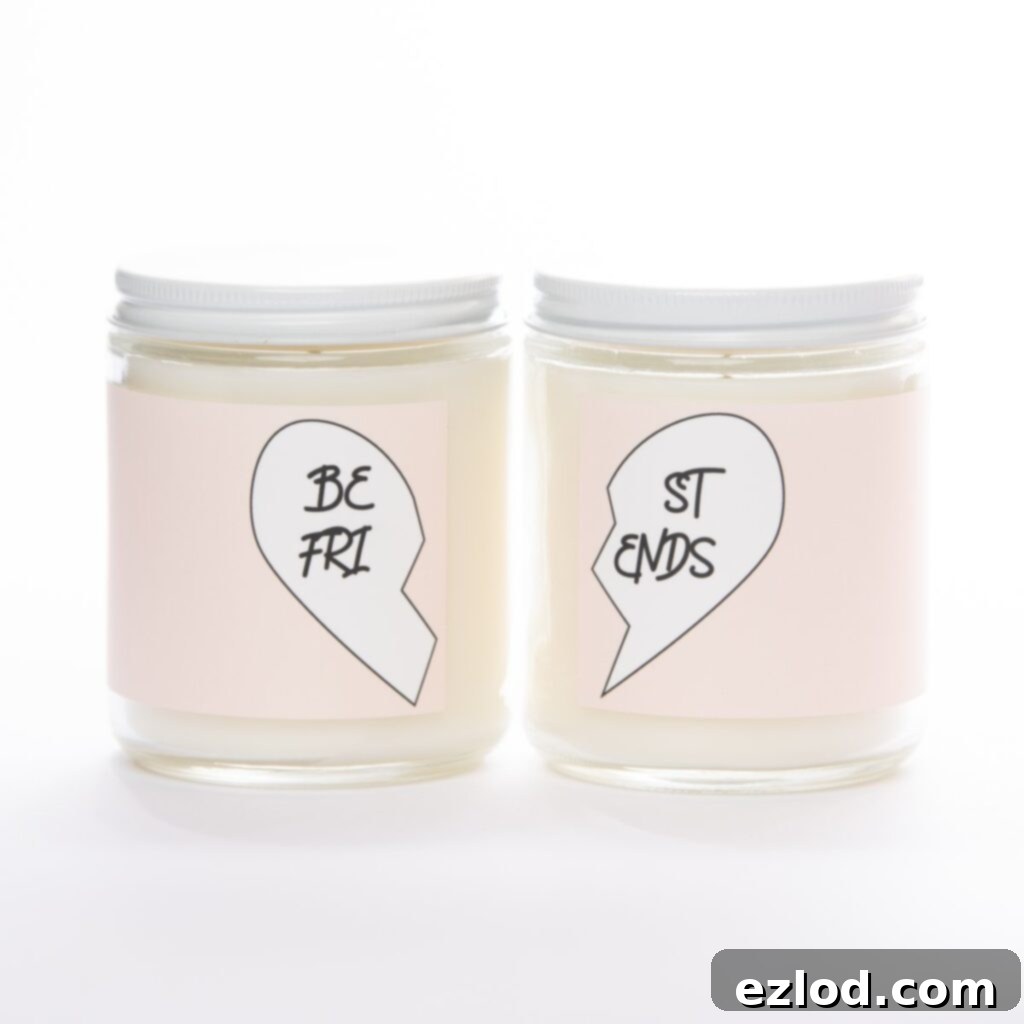 Ginger June Best Friends Candles, a thoughtful gift for a distant friend.