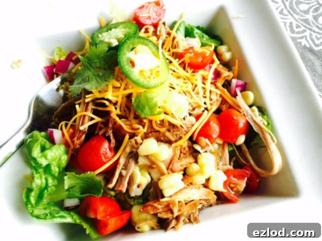 Crock Pot pork carnitas, made the 21 Day Fix way, are healthy, easy to make, and oh so delicious! Get the easy slow cooker recipe from Confessions of a Fit Foodie