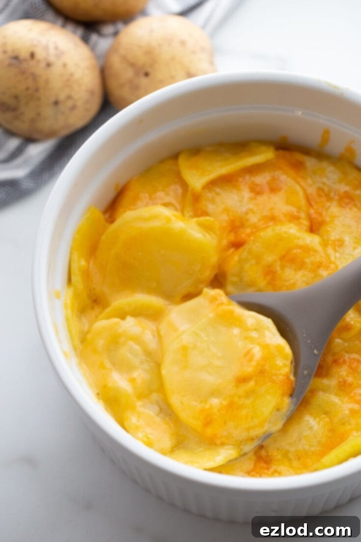 Instant Pot Scalloped Potatoes Au Gratin