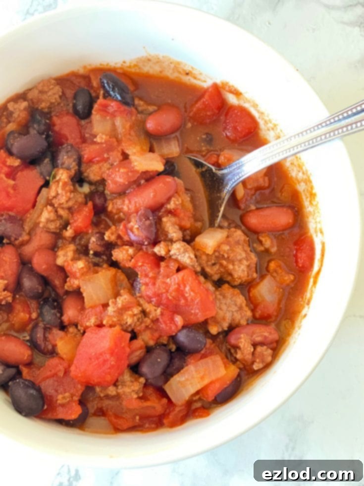 5 Ingredient Instant Pot Chili