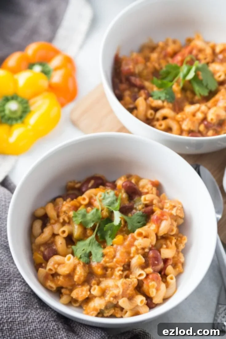 Healthy Instant Pot Chili Mac