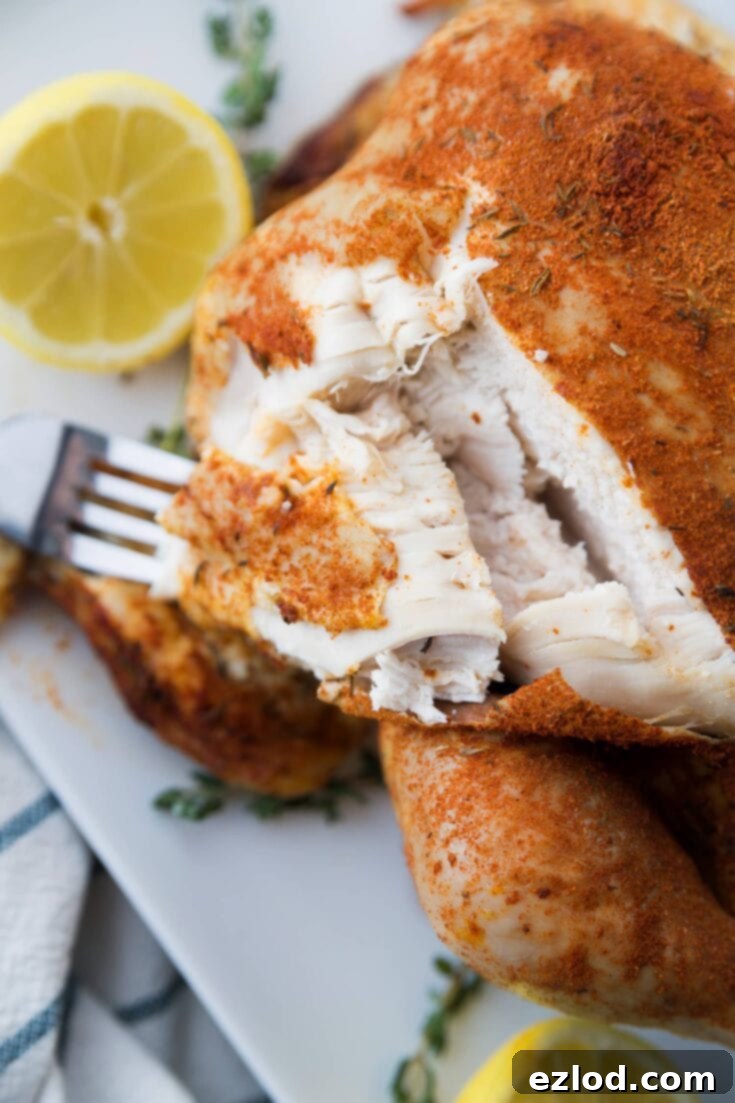Spice Rubbed Instant Pot Whole Chicken