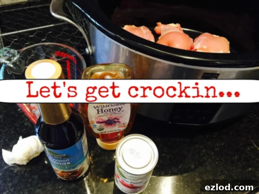 crockin chicken in slow cooker