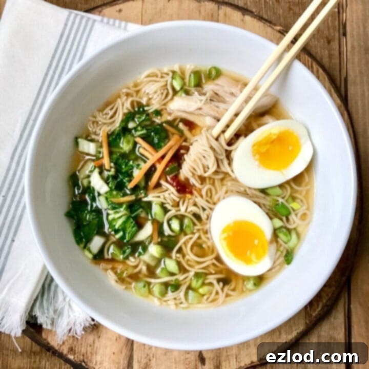 Instant Pot Ramen Noodles, a healthy and quick version