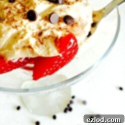 Cafe Latte Shakeology Whipped Ricotta Dessert, a healthy and creamy Tiramisu alternative.