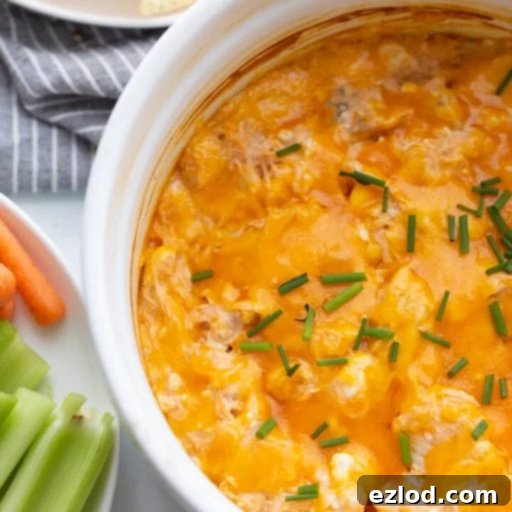 Healthy Buffalo Chicken Dip Recipe