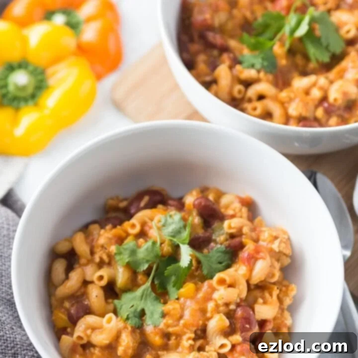 Healthy Instant Pot Chili Mac