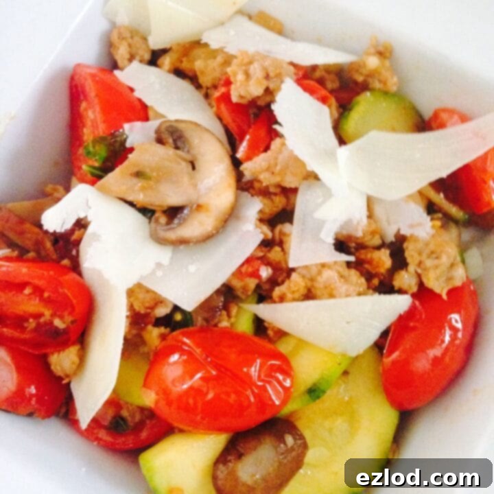 Spicy Sausage and Veggies