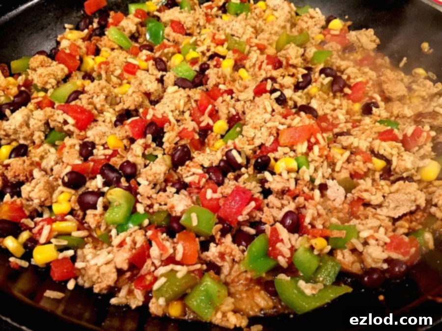 Step-by-Step Guide for One Skillet Mexican Burrito Bowl