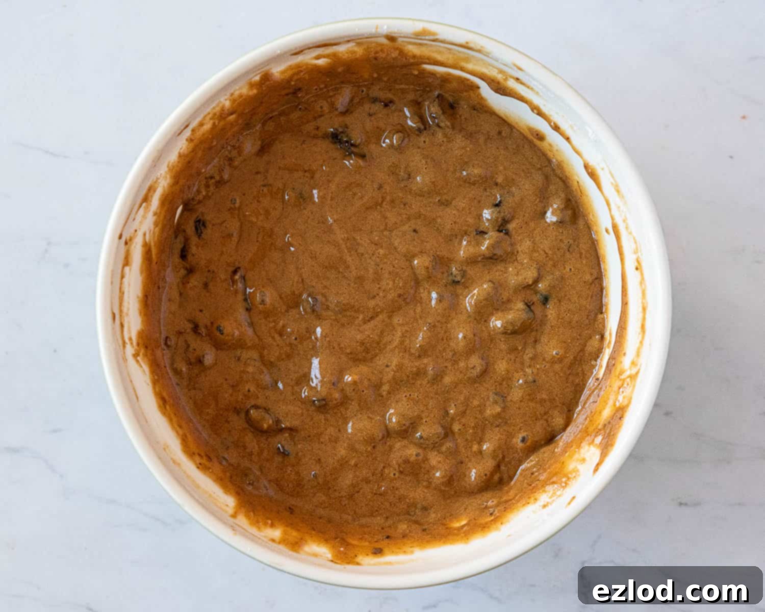 Step 4, the finished batter.
