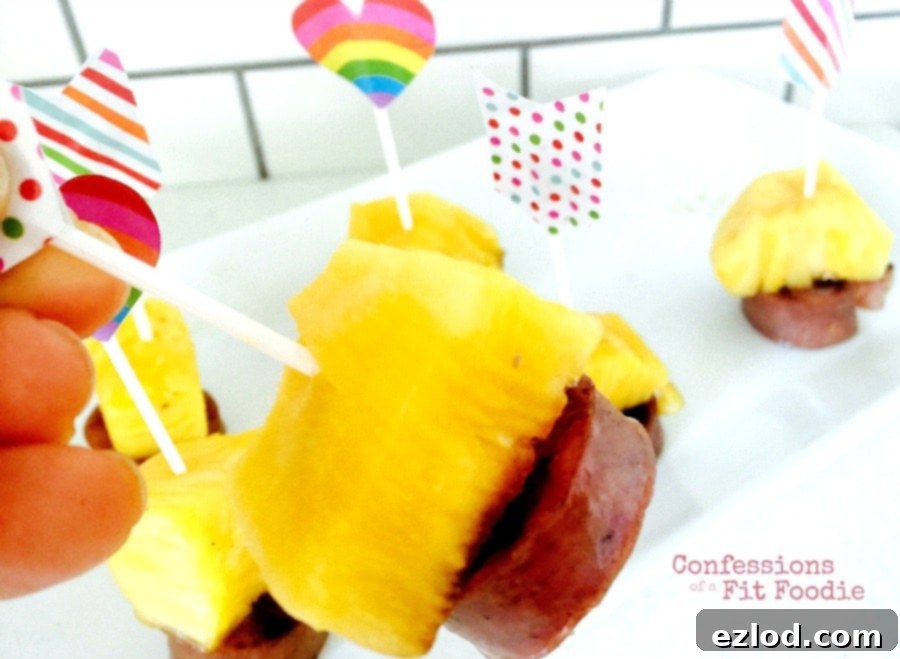21 day fix sausage and pineapple appitizer