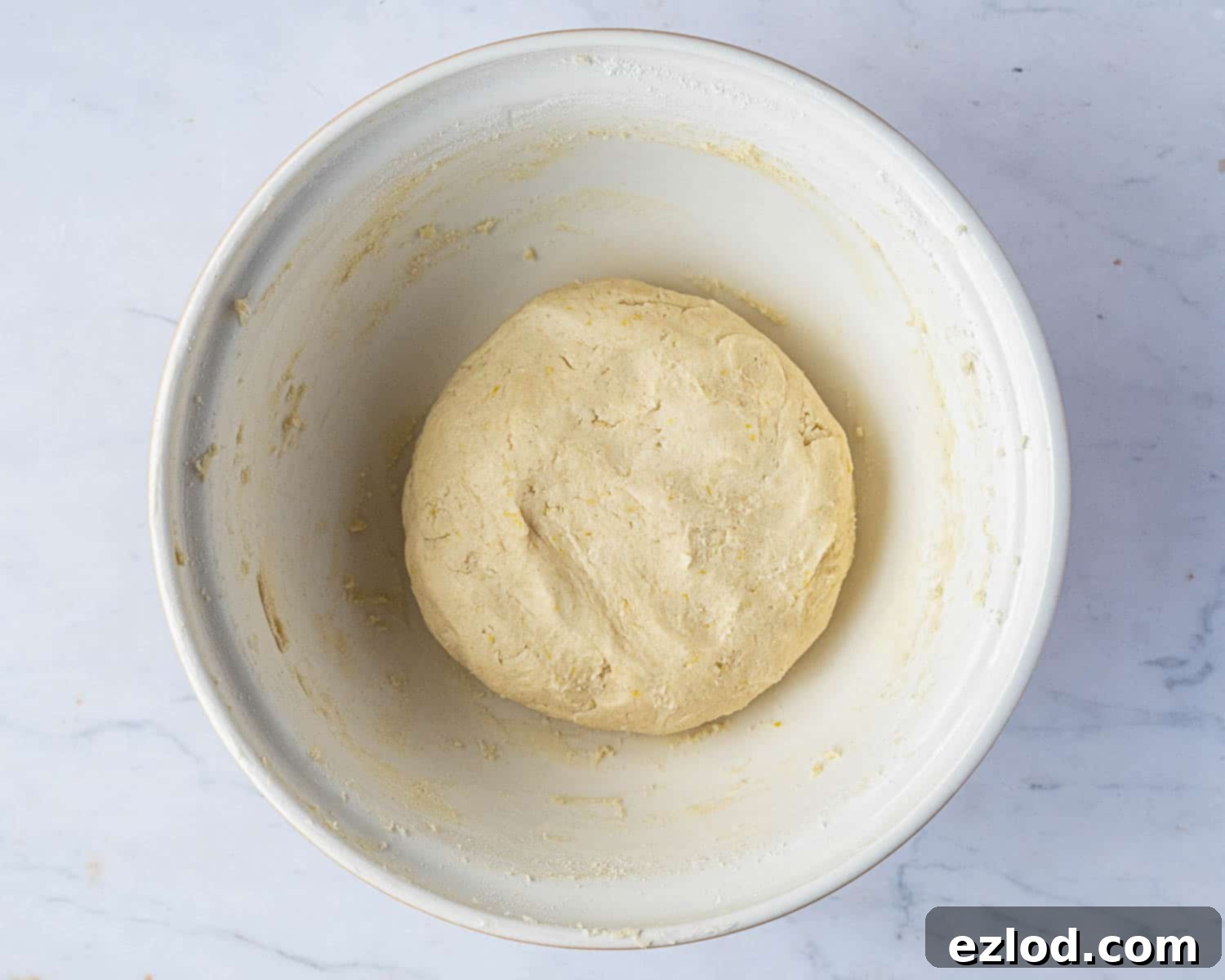 Step 3, the finished dough.