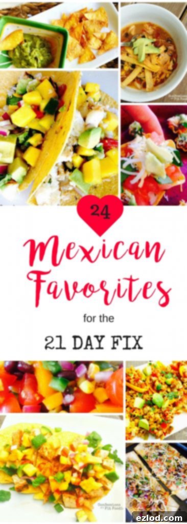 21 Day Fix Healthy Mexican Recipe Roundup