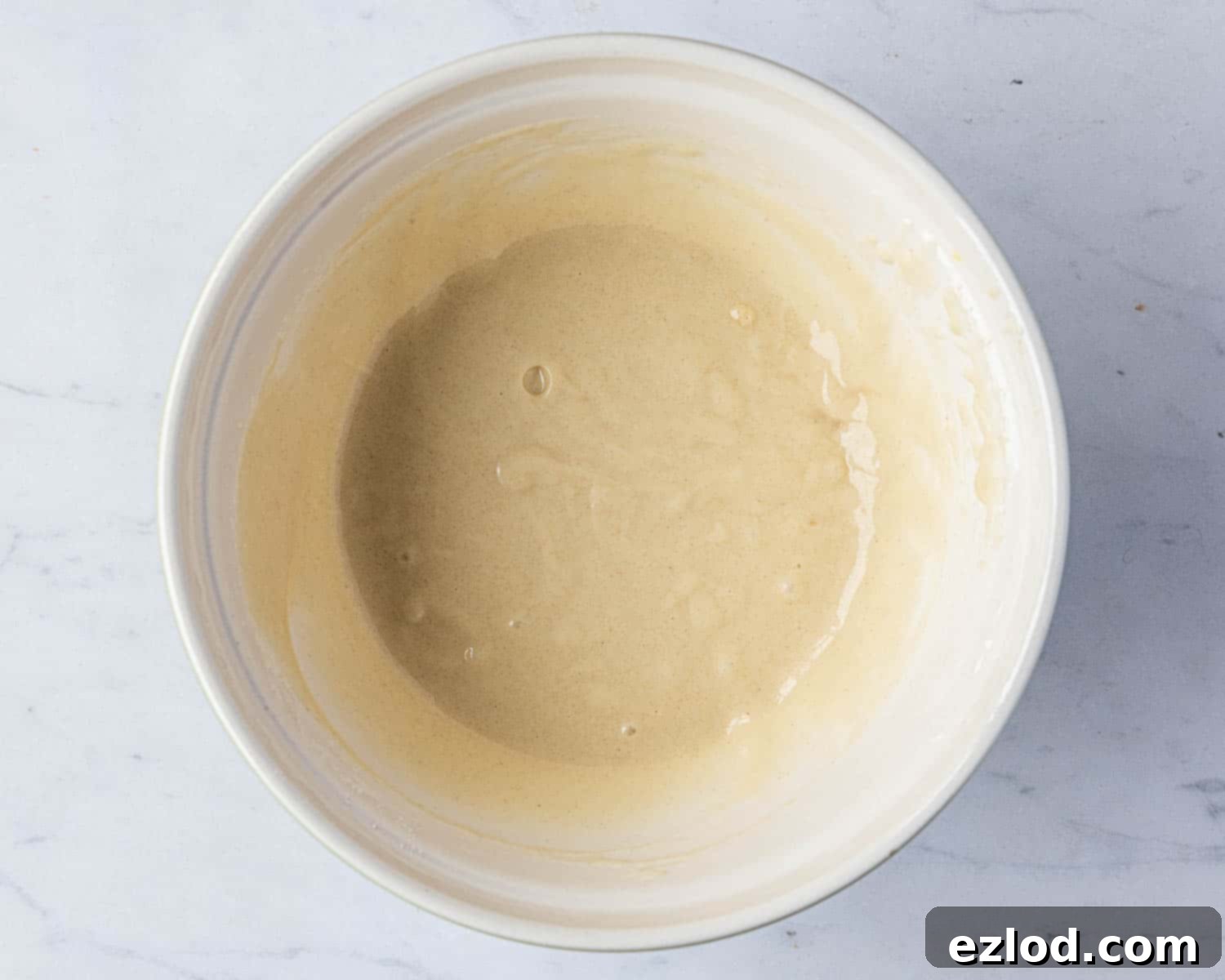 Step 2, the cake batter.