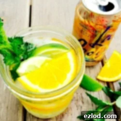 Orange LaCroix Mojito final presentation
