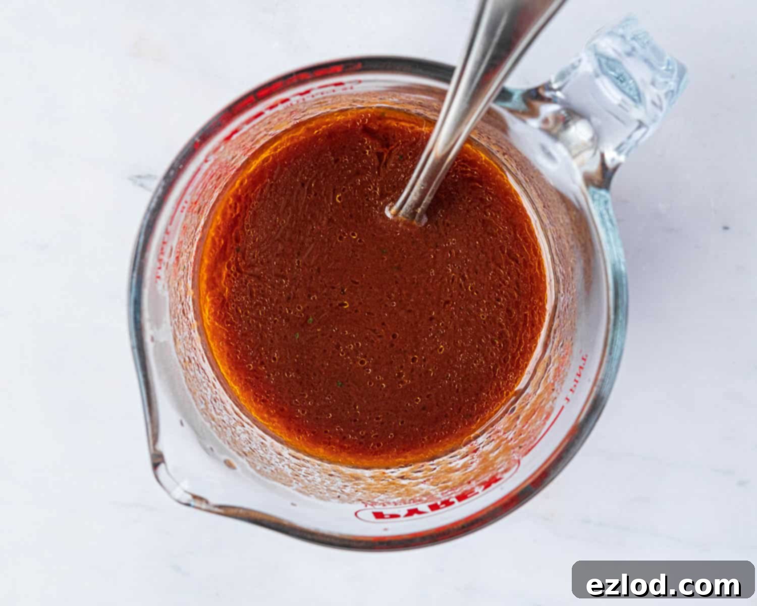 Step 2, the wet ingredients in a jug.