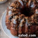 Vegan banana monkey bread on a white plate.