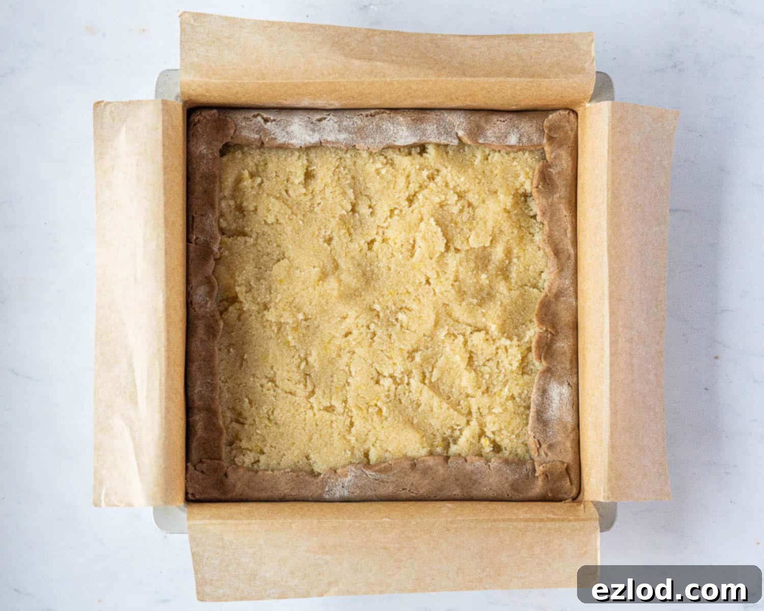 Step 5, adding the almond filling.