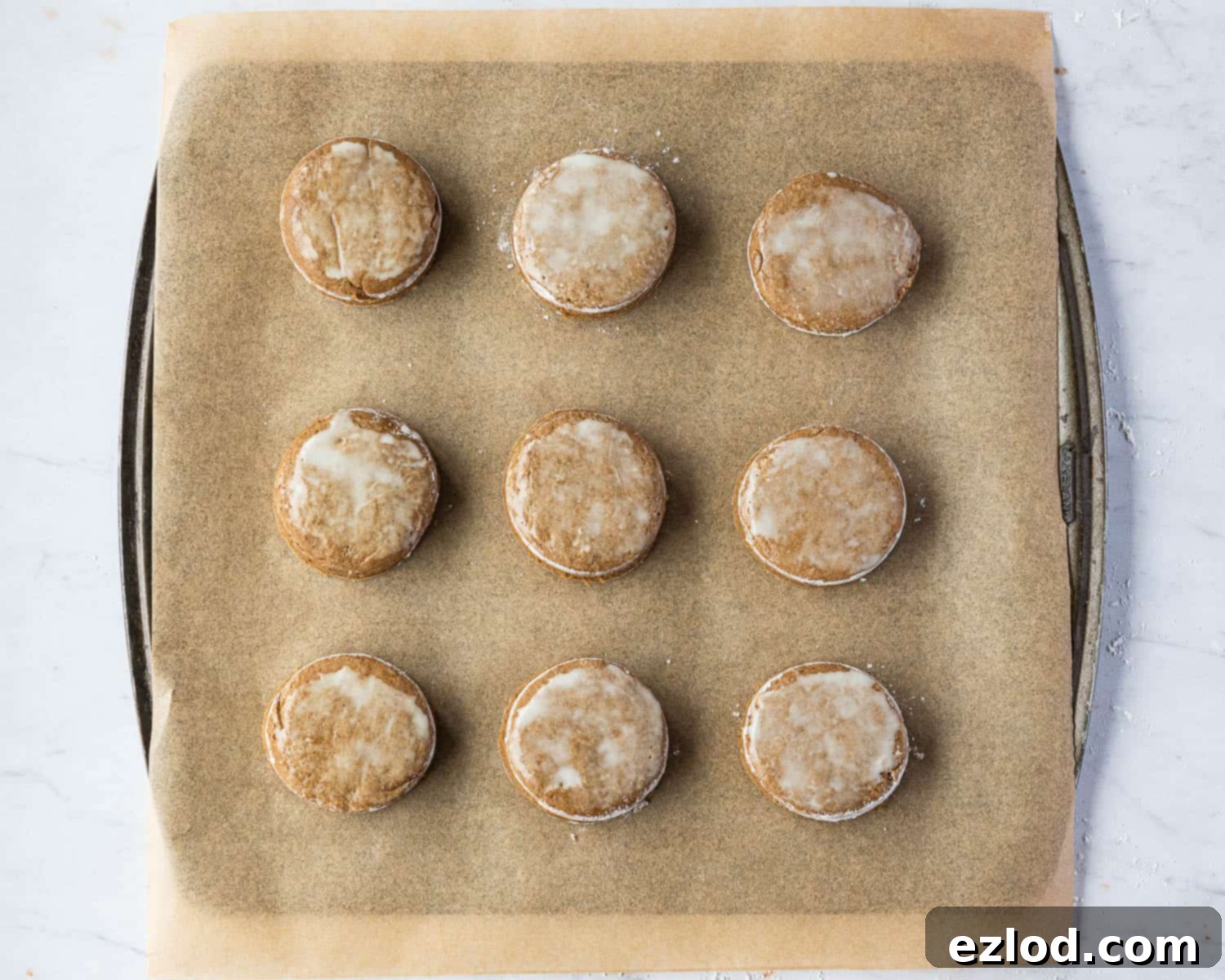 Step 6, the scones before baking.
