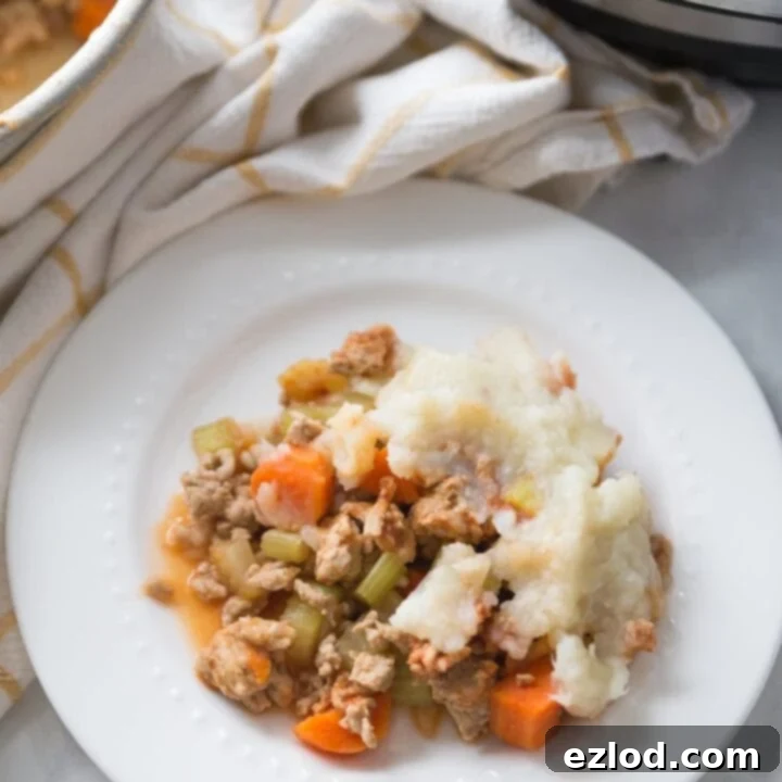 Healthy Instant Pot Shepherd's Pie