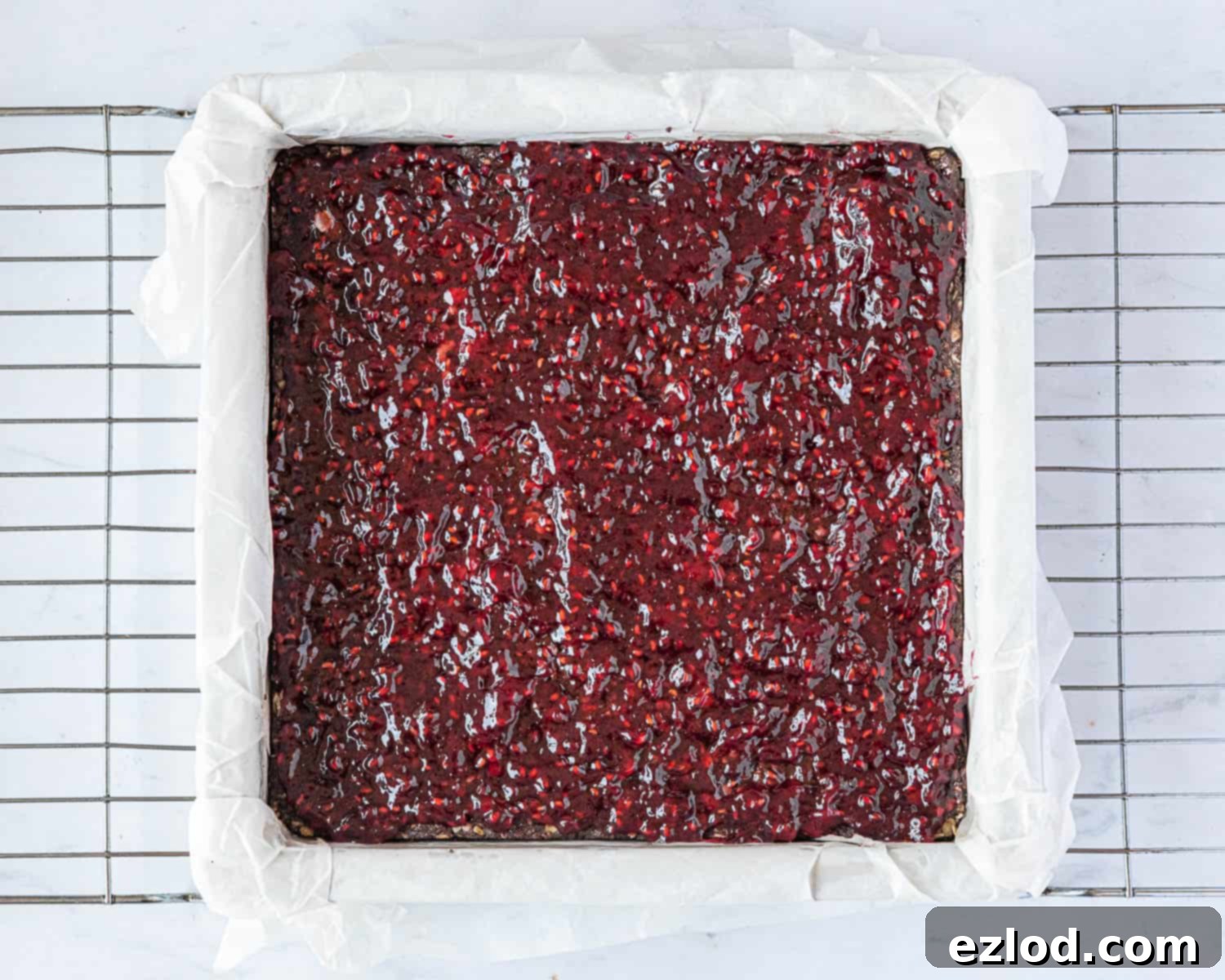 Step 4, adding the jam.