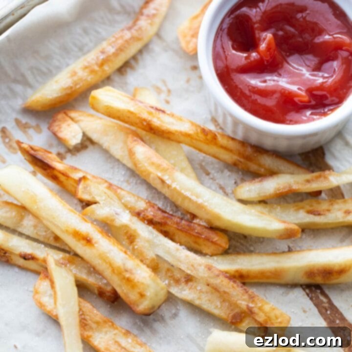 Homemade French Fries Air Fryer or Oven